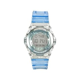 Casio BG-1302-2ER BABY-G ladies digital resin strap watch