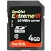 SanDisk Extreme III SDHC 4GB Card