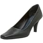 Aerosoles Women's Envy Pump,Black Leather,6.5 M