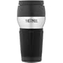 Thermos 14oz Travel Tumbler 360 Degree Lid Stainless Steel/Black - Thermos 2610TRI2