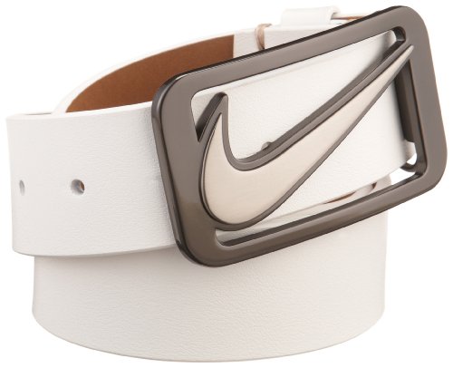 Nike Men’s Signature Belt,White,34