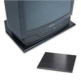 Wood Technology HD-SW13 Ebony Hardwood TV Swivel for 13