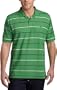 Nautica Men's Short Sleeve Pique Stripe,Caspian Green,X-Large