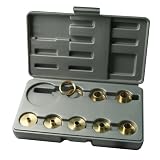 Kempston 99006 9 pcs Solid Brass Template Guide Kit Without Adapter