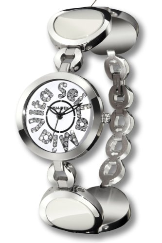 Haurex Italy Women's XA349DWW My Life Round with White Ceramic Crystal Watch