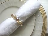 Napkin Rings Preciosa Crystal set of 4