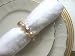 Preciosa Crystal and Pearls Napkin Rings Decorative Accent for the table beautiful wedding gift Set of 4 Gift Boxed