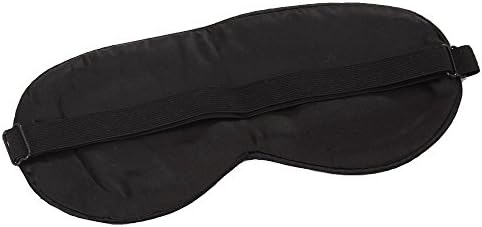 HONETECH(TM) Lovely Sleep Mask 100% Silk + Ear Plugs- Blocks Out Light & Comfortable & Adjustable & Lightweight & Hypoallergenic & Washable & Soft & Breathable - Best Eye Mask for Sensitive Skin & Helps Men Women & Kids Sleep Better - Great for Side Sleepers & Travelling & Sleeping in Less-than Dark Rooms - Can Reduce Insomnia and Other Sleep Disorders - Women Men Wife Husband Great Gifts - Black & White