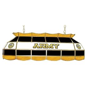 United States Army 40 inch Stained Glass Pool Table Light