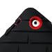 41O3h4Q%2Bv2L. AA75  Gumdrop Cases Drop Tech Series Case for Apple iPad 2, Red Black, (DS IPAD2 RED BLK)