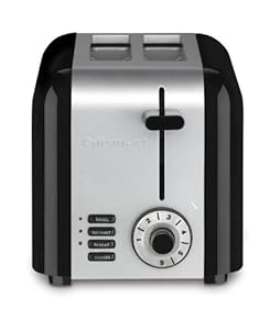 Cuisinart CPT-320 Compact Stainless 2-Slice Toaster, Brushed Stainless