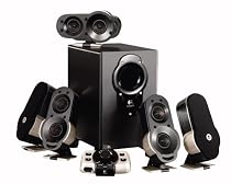 Logitech G51 Surround Sound Speaker System - 5.1-channel PC multimedia home theater speaker system - 155 Watt (total)