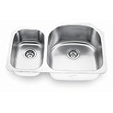 Stainless Steel Undermount Double Bowl Kitchen Sink