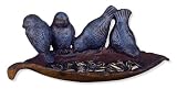 Sunset Vista Designs Enchanted Garden Collection Cast Iron Birdfeeder - Four Birdies