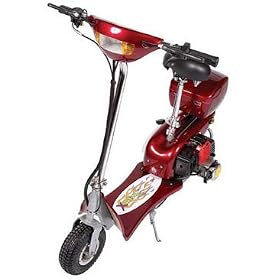 X-Treme Scooters | XG-470 - Electric Start 49CC Gas Scooter - Burgundy