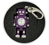 Paperchase Keychain. Plum Robot Design