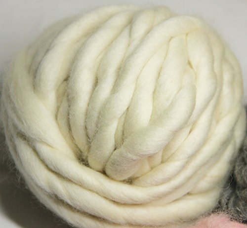 Super chunky yarn, soft handspun 100% merino wool bulky…