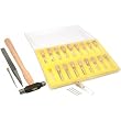 Watchmakers Pin Remover Tweezers Hammer 54 Cotter Pins