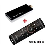 The 4th Generation MK802 III Mini Android 4.1 TV Box Player 8G + 3in1 Mouse Keyboard F10