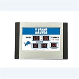 Football Scoreboard Desk Clocks,Detroit Lions