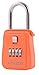 Lion Locks 1500 Key Storage Lock Box with Set Your Own Combination, Orange