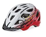 Produkt-Bild: Fahrradhelm Alpina Rocky white-red schwarzes Visier