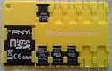 micro SD card holder - YELLOW YELLOW