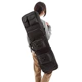 Catsobat 70-150cm サバイバルダブルガンケース ライフルケース 2wayタイプ (全長100cm)