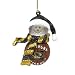 Missouri Tigers NCAA Striped Acrylic Basketball Snowman Ornament (2.5)