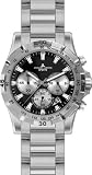 Jacques Lemans Herren-Armbanduhr XL Montreal Chronograph Edelstahl 1-1670F