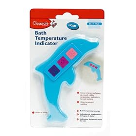 Clippasafe Floating Dolphin Bath Temperature Indicator
