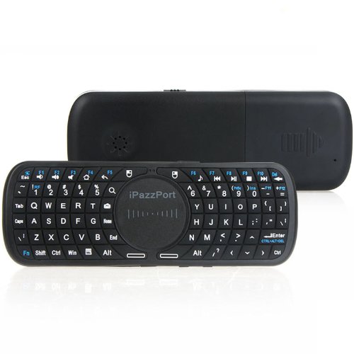 Andoer iPazzPort 2.4G Mini Handheld Wireless Keyboard Mouse Touchpad for Google Android Smart TV Box with LED Light