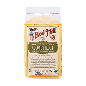 Bob's Red Mill Organic Coconut Flour, 16-Ounce Units (Pack of 4)