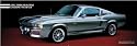 Right Foot Fantatics - 1967 Ford Mustang GT500M Fastback - Door Poster (Size: 62'' x 21'')
