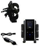 Samsung Yepp K3 Auto Vent Holder with Car Charger - Uses Gomadic TipExchange