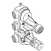 American Standard R540 Ceratherm Rough Valve Body