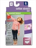 Hanes Classics Girls Cotton Stretch Brief w/ ComfortSoft Waistband