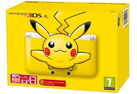 Nintendo Handheld Console 3DS XL - Pikachu Yellow: Limited Edition (Nintendo 3DS)