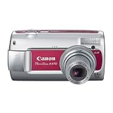 Canon PowerShot A470 7.1 MP Digital Camera with 3.4x Optical Zoom (Red)