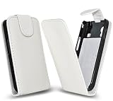 Accessory Master- Blanc Housse �tui en Cuir pour Samsung Galaxy ACE
