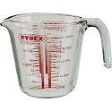 Pyrex Toughened Glassware Measuring Jug - 1pint - High quality glass cookware that is oven, microwave and dishwasher safe.
