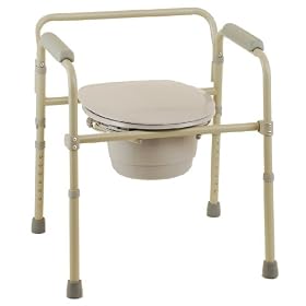 NOVA 8700-R Folding Commode