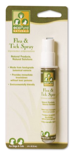 ecoPure 0.5-Ounce Flea and Tick Spray