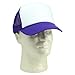 DALIX Two Tone Trucker Cap in Purple and White Hat
