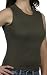 Bella Ladies Baby Rib Sleeveless Crew Neck T-Shirt. 2700