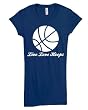 Junior's Live Love Hoops Slim Shirt
