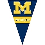 BSI Michigan Wolverines 25 Ft. Party Pennant Flags