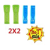 4 Pcs Wii Remote Controller Silicon Cover Skin 2X2 Free 1st Class Shipping