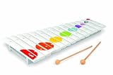 Janod 4507605 - Maxi-Xylophon Holz mit 2 Schl&auml;geln Konfetti, 15 Tasten