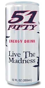 Amazon.com : 51 FIFTY Energy Drink - Original 12 Oz. - 24 cans/case